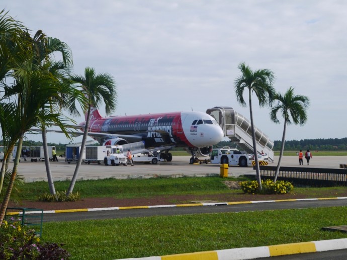 Our Air Asia Plane At Siem Reap Airport Our Air Asia Plane At Siem Reap Airport
