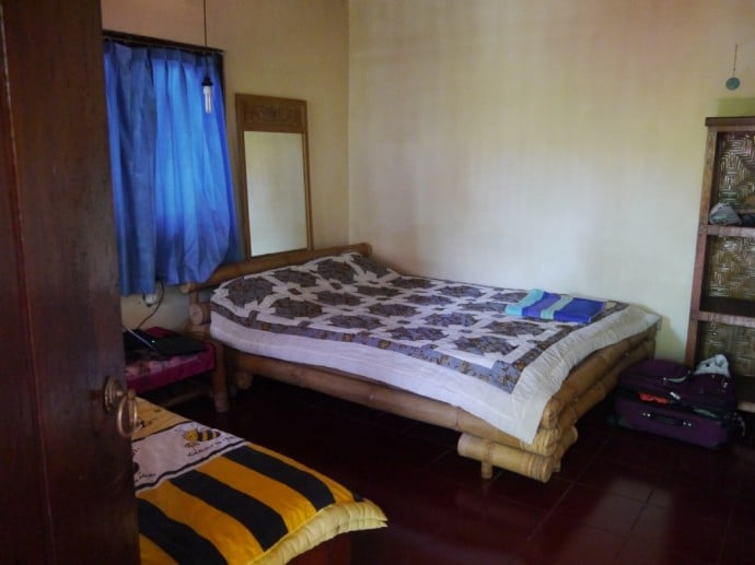 Basic, But Spacious, Bedroom At Arjuna House