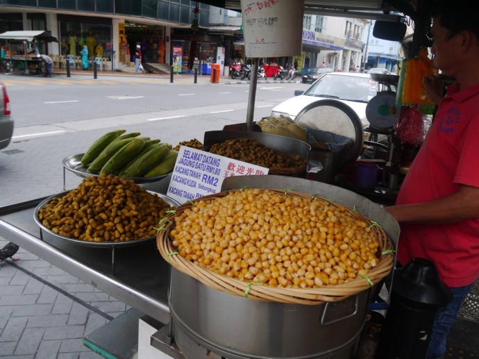 Chickpeas, Corn & Peanuts