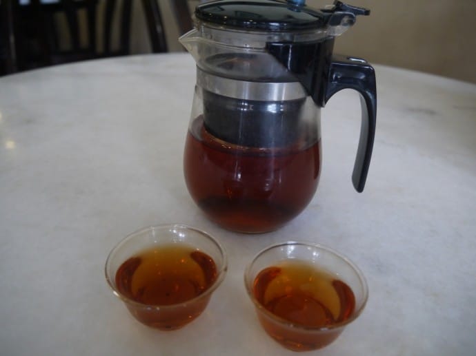 Pot Of Puer Tea Pot Of Puer Tea