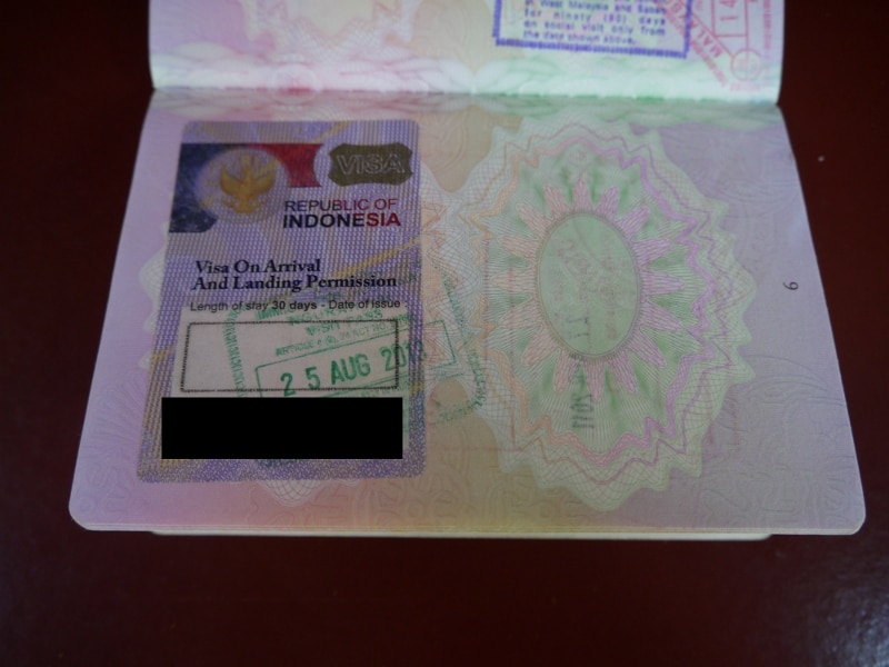 Indonesia Visa On Arrival