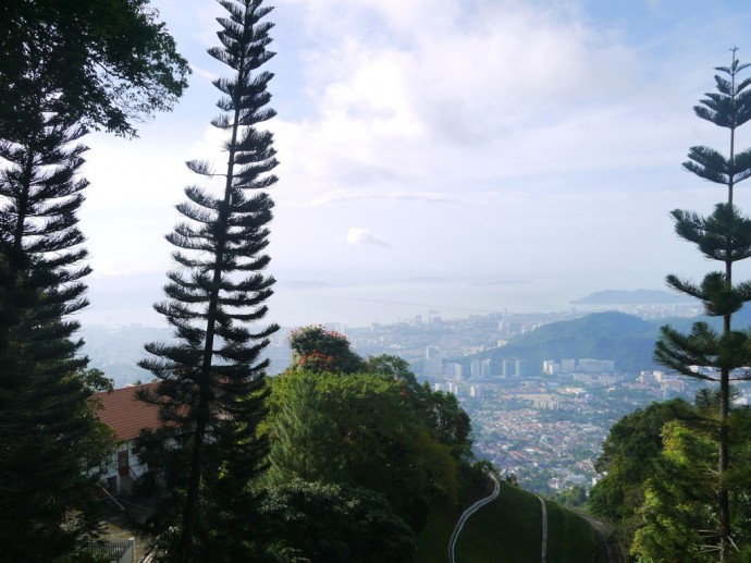 View Of George Town From Penang Hill View Of George Town From Penang Hill