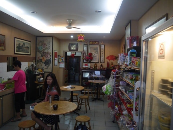 Seating Inside Shong Hor Hin Medicated Tea Stall