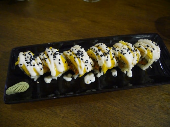 Golden Age Inside-Out Sushi Rolls