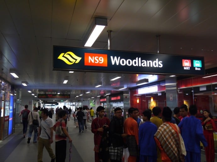 Woodlands MRT Station, Singapore Woodlands MRT Station, Singapore