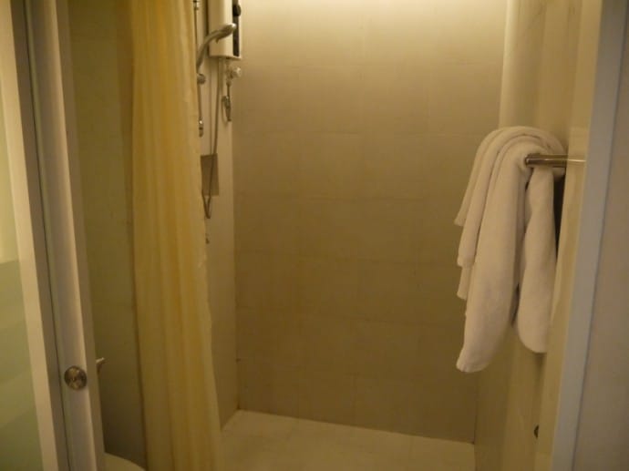 Shower At Amber Boutique Hotel, Silom, Bangkok