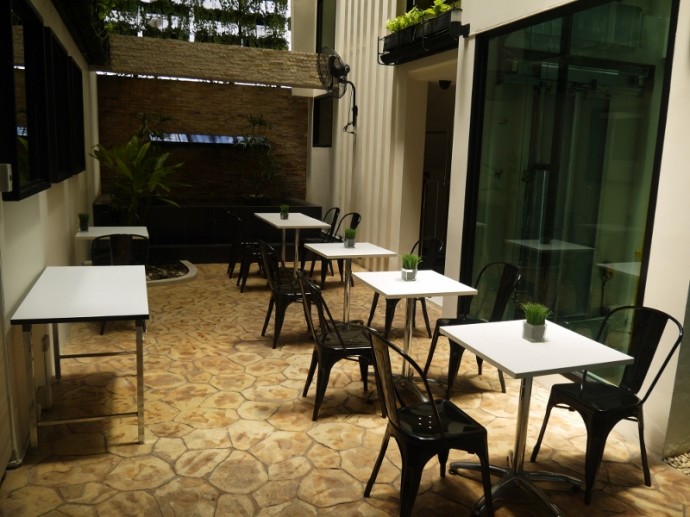 Breakfast Area At Amber Boutique Hotel, Silom, Bangkok