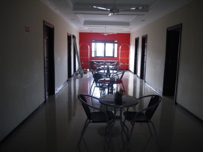 Seating Outside Rooms At Family Guest House, Surabaya, Indonesia