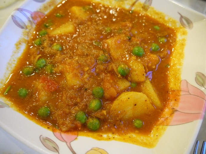 Aloo Mutter At Gokul Resto, Jakarta Aloo Mutter At Gokul Resto, Jakarta