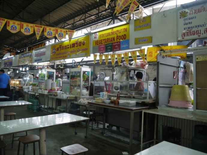 Silom Square Food Court - Vegetarian Food Stall