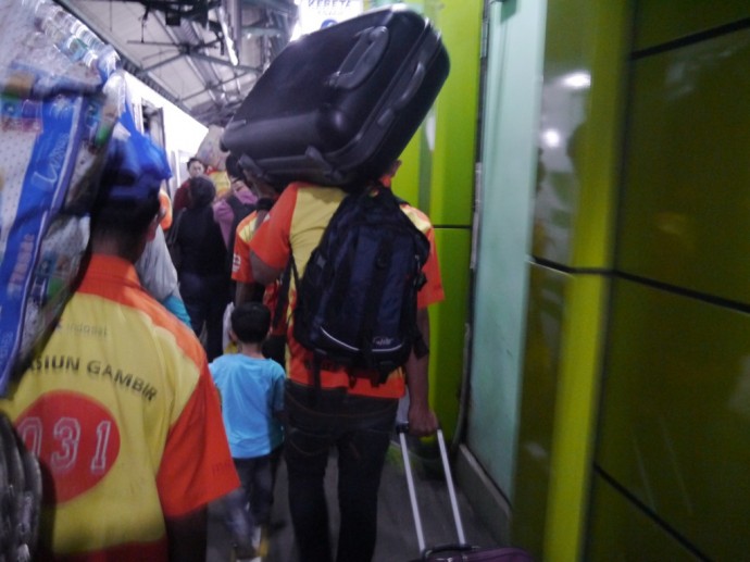 A Porter Carrying Our Bags A Porter Carrying Our Bags