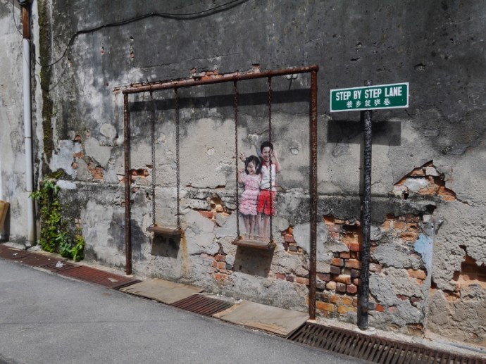 Street Art in George Town, Penang, Malaysia