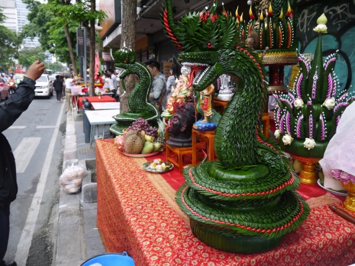 These Snakes Are Hand-Made From Banana Leaves