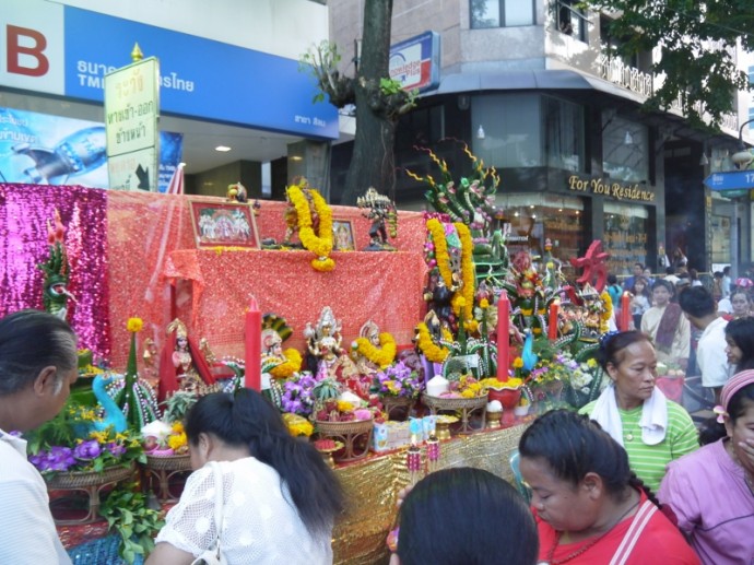 A Very Colorful Silom Road