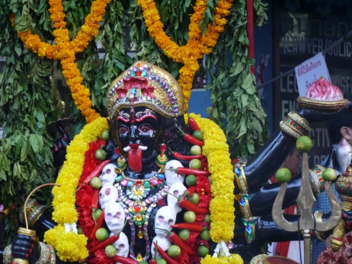 Red Tongue Hindu Shrine