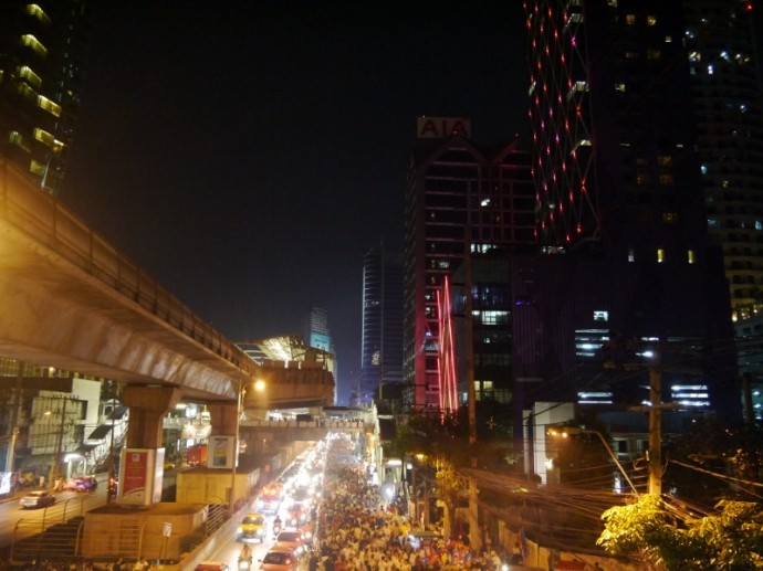 Looking Towards Chao Phraya River Area