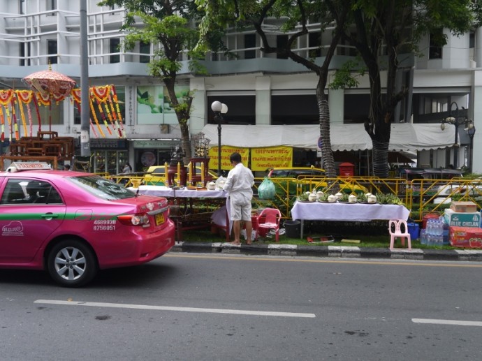 Central Reservation On Silom Road