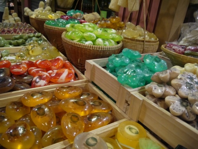 Colorful Soaps At Asiatique