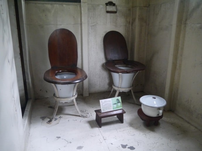 Toilets At Main House