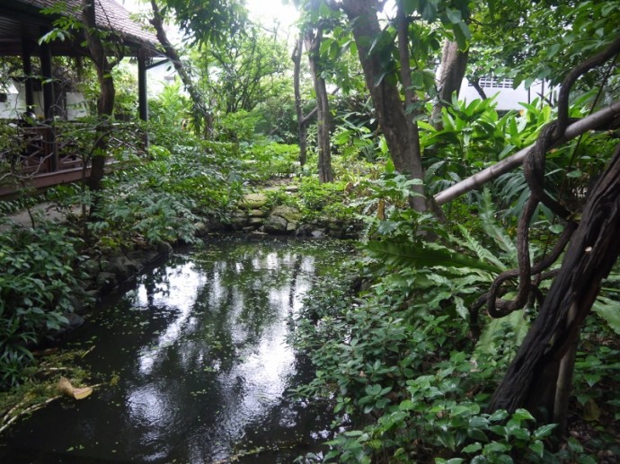 Small Pool In Museum Grounds