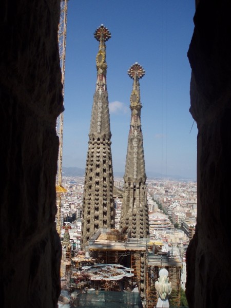 View From Inside Sagrada Familia View From Inside Sagrada Familia