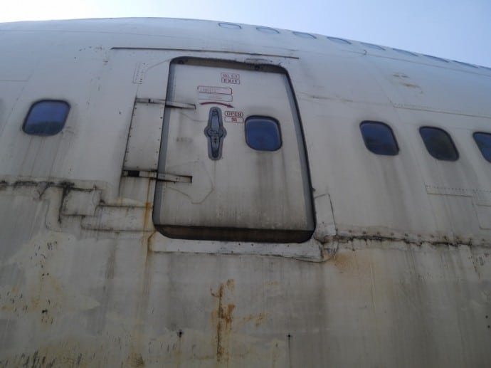 Exit Of Abandoned 747