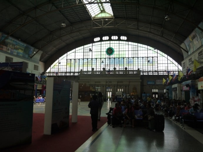 Inside Bangkok's Hua Lamphong Train Station