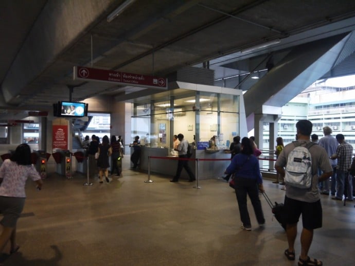 Phaya Thai Airport Link Ticket Office