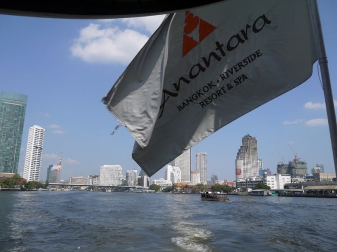 On Board The Boat To Anantara Bangkok Riverside Resort & Spa On Board The Boat To Anantara Bangkok Riverside Resort & Spa
