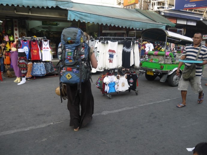 Backpacker On Khao San Road