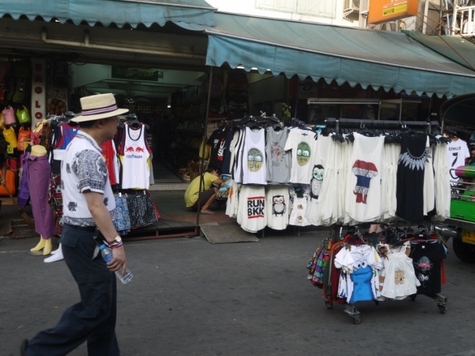 T-Shirts For Sale on Khao San Road