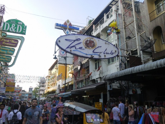 The Club, Khao San Road, Bangkok