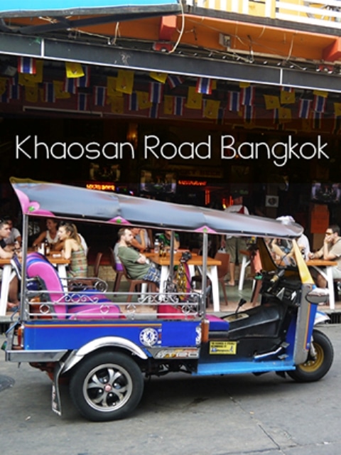 Khaosan Road Tuk Tuk, Bangkok, Thailand