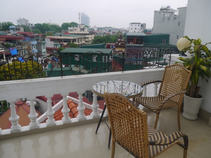 View From Balcony At Landmark Hotel, Hanoi, Vietnam