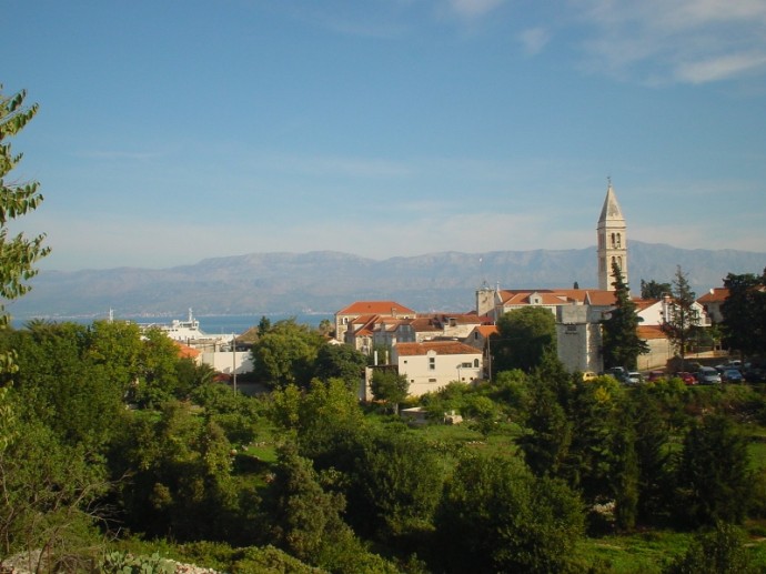 View From The Balcony Of Our Apartment Looking Out Over The Town