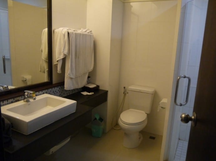 Bathroom At City Park Hotel, Korat Bathroom At City Park Hotel, Korat