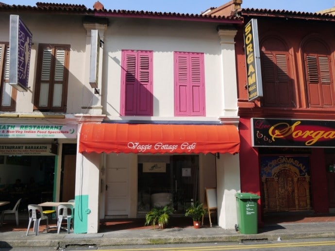 Veggie Cottage Cafe, Little India, Singapore Veggie Cottage Cafe, Little India, Singapore