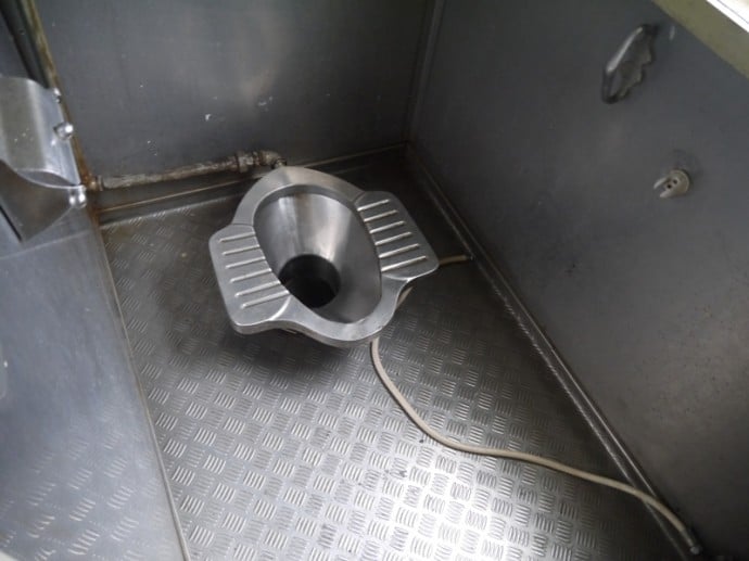 Squat Toilet On Bangkok To Hua Hin Train