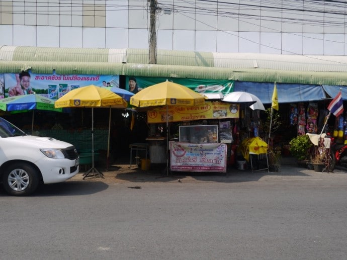 Vegetarian Street Stall, Korat