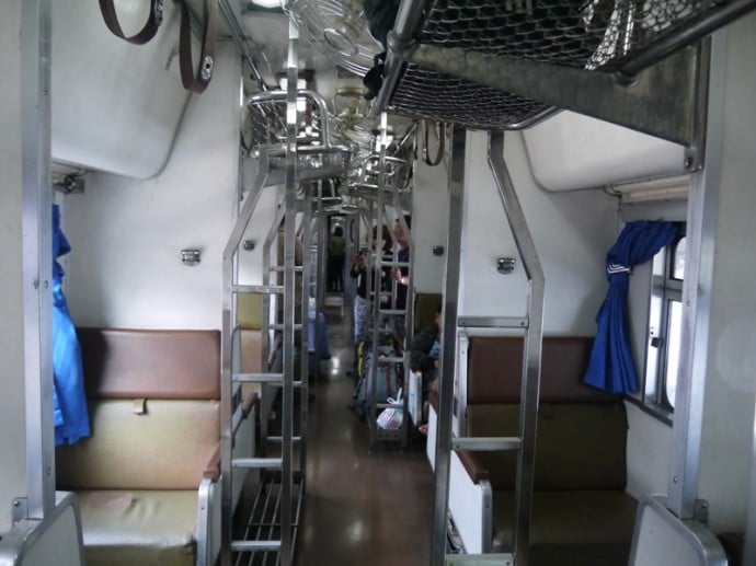 Bangkok To Butterworth Train With Narrower Seats/Beds