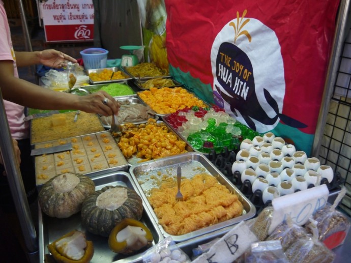 Thai Desserts At Hua Hin Market