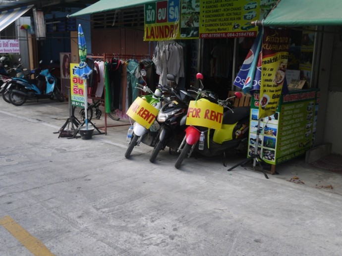 Motorcycles For Rent In Hua Hin