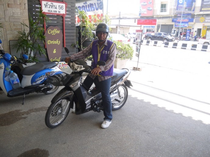 Motorcycle Taxi In Hua Hin