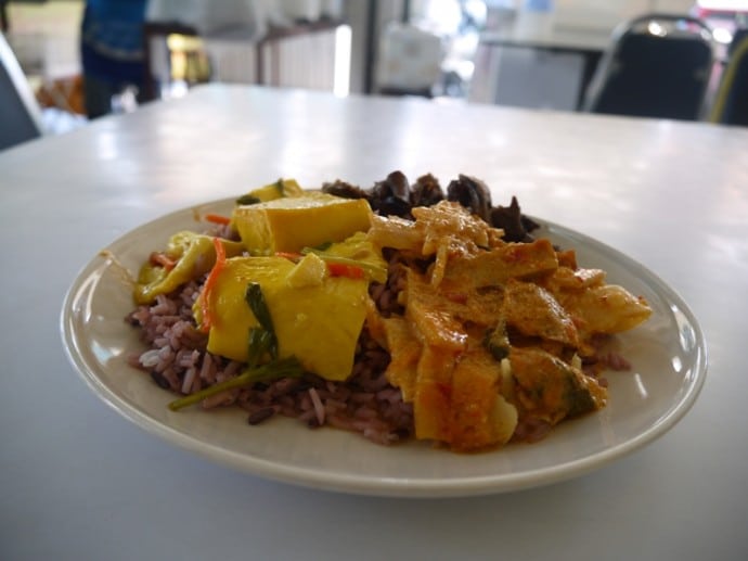 Lunch At Night Market Vegetarian, Hua Hin