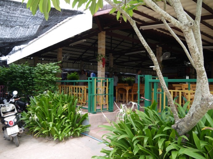 Restaurant At Chong Chom Border Market, Surin Province, Thailand