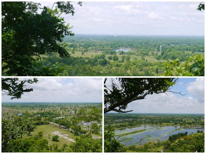 View From Phanom Srei At Phanom Sawai Forest Park, Surin