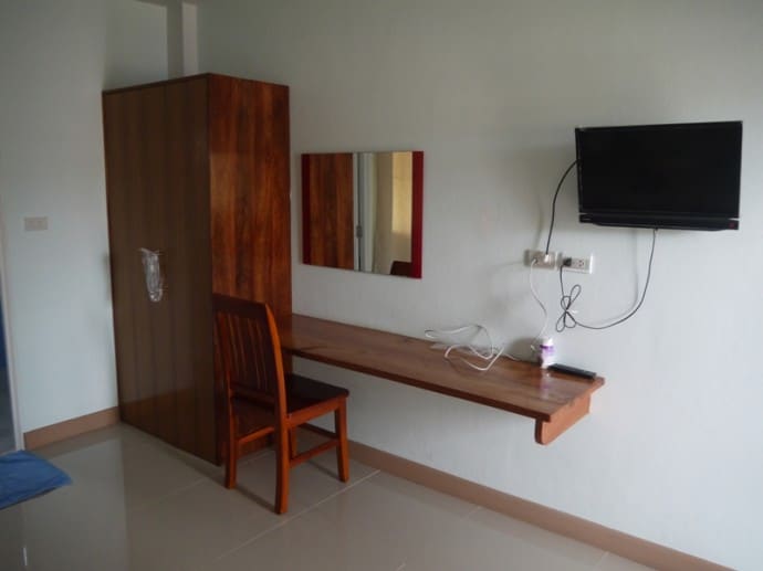 Wardrobe, Desk, TV At TK Mansion, Surin