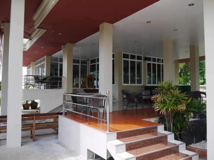 Cafe & Outdoor Seating At Better Place Hotel, Ubon Ratchathani, Thailand