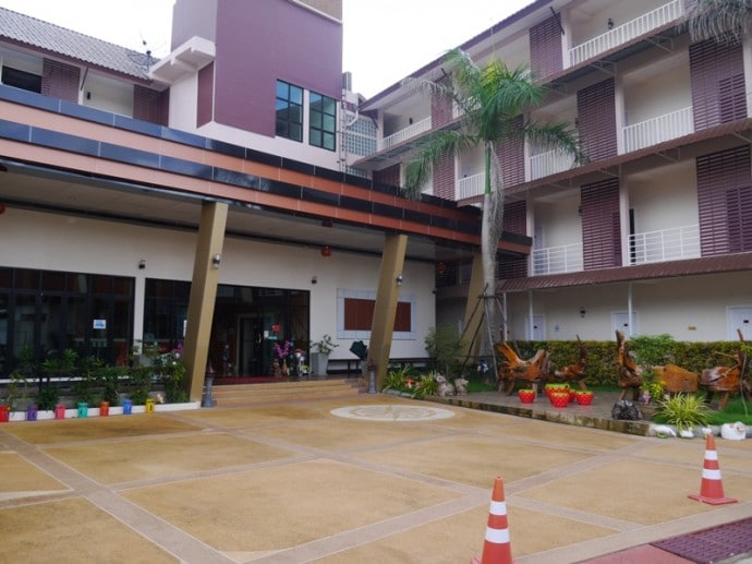 Hotel Entrance At BK Place Hotel, Bueng Kan