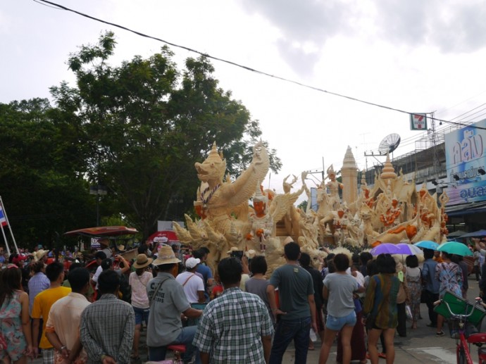 Ubon Ratchathani Candle Festival 2014